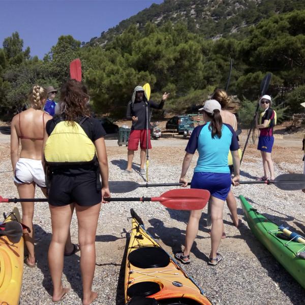 Brief Sea Kayak Samos