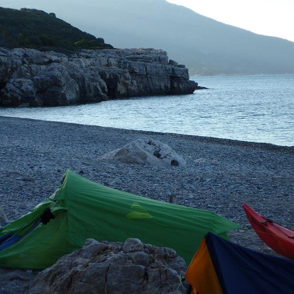 Sea Kayak Samos Multi Camp