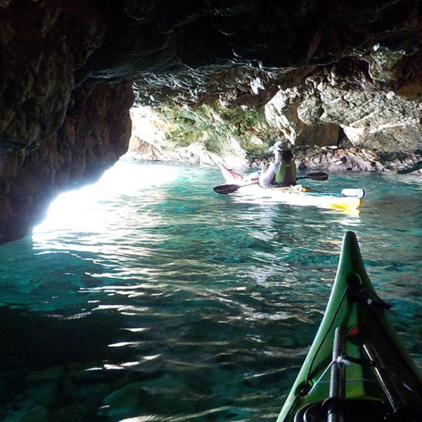 Sea Kayak Samos Multi Cave