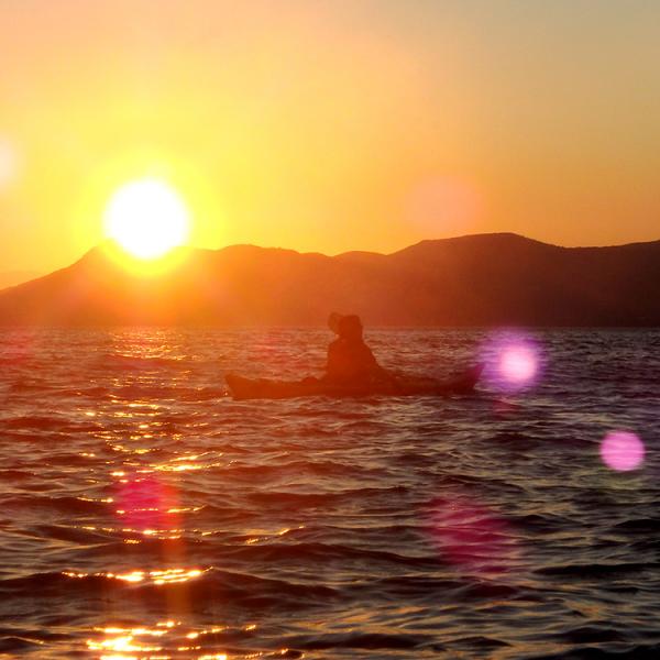 Sunset Paddling